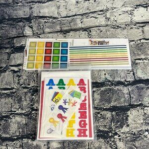 Creative Memories 5 x 7 ABC Snap Pack Stripes Squares